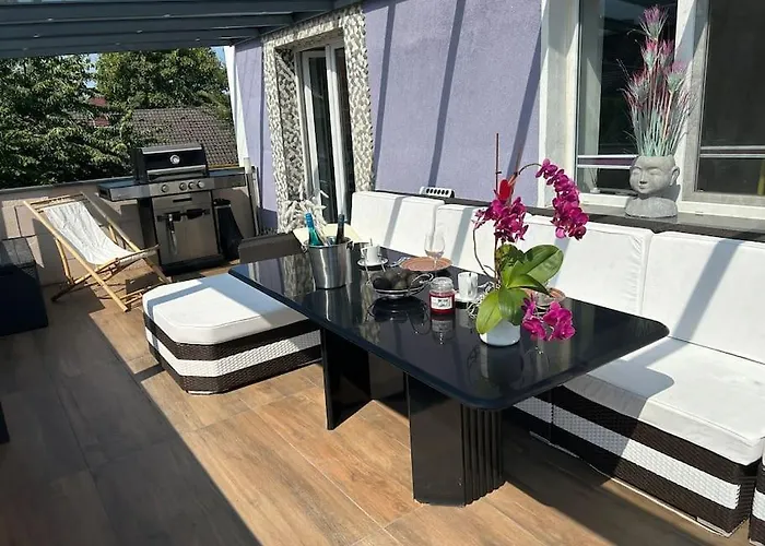 Apartmán Homeoffice Kueche Wlan Tv Mit Terrasse&grill +fahrrad Hove (Rhein-Sieg)